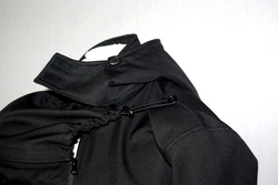 Šanami - Softshellová bunda pro nošení dětí 2v1 - hnědá